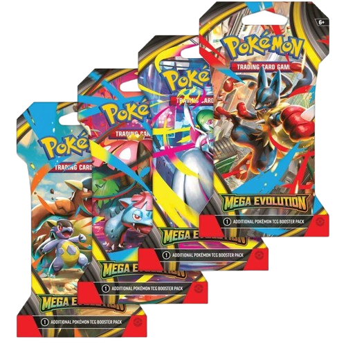 Mega Evolution Sleeved Booster Pack