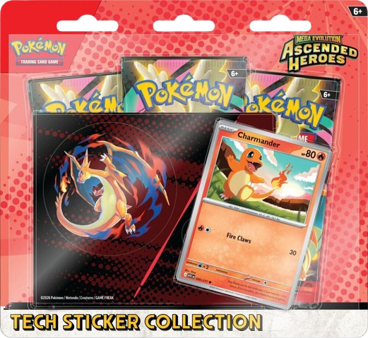 Ascended heroes Tech Stickers (Random)