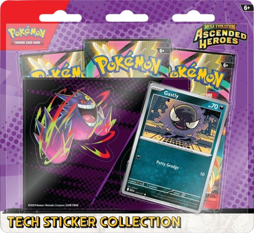 Ascended heroes Tech Stickers (Random)