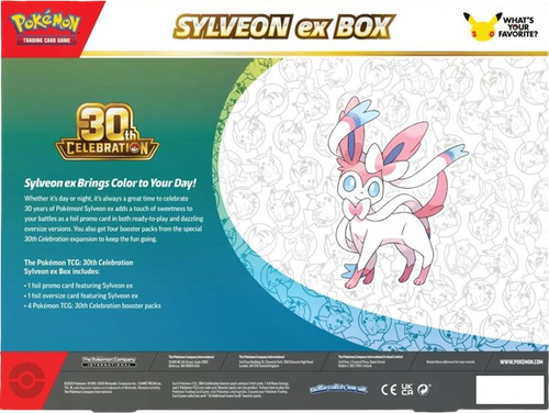 30th Celebration Sylveon ex Box