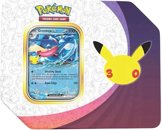 30th Celebration Tin ex (Greninja)