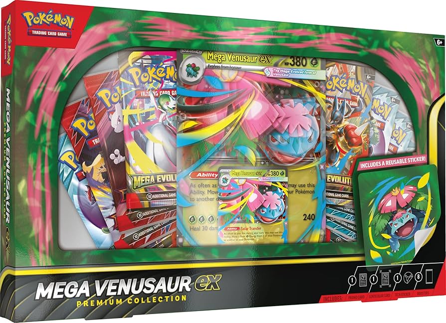 Mega Venusaur EX Premium Collection